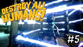 Crypto gets captured! - Destroy All Humans Remake #5