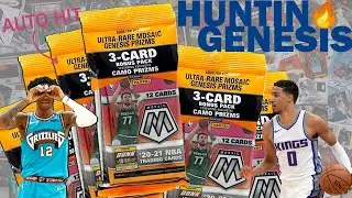 MOSAIC NBA 12x CELLO PACKS BREAK | ROOKIE SCRIPTS AUTO HIT !