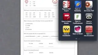 iPad workflow using Showbie & PDF Expert