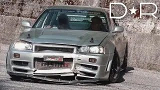 ｽｶｲﾗｲﾝ痛々しい姿⚠️【峠ドリフトは難しい】ドリドレ走 DoRiDoRe