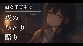 それだけ考えている｜AI女子高生のひとり語り（2026.01.20）