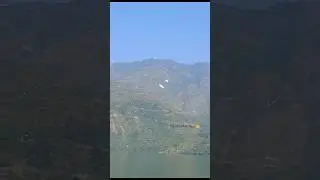Paragliding Rescue Throw 🛟🪂 #paragliding #youtubeshorts #viral #shorts #ytshorts #rescue #short #fly