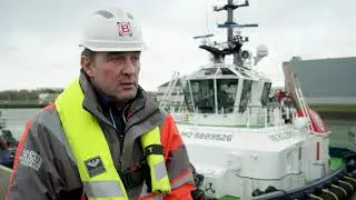 Boluda's green tugs IMO Tier III in Zeebrugge