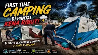 VC01 | Camping at Aliyya Beachfront Campsite (ABC), Punggai, Pengerang, Johor.