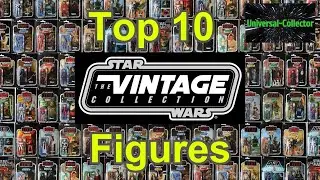 Star Wars Top 10 Vintage Collection 3.75 AWESOME carded figures