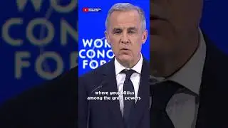 Mark Carney Hits Out At Trump I Middle Powers Must 'Stand Up For Territorial Integrity' I  Davos I