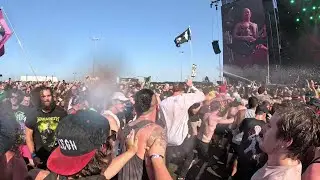 Trivium Live @ Welcome to Rockville 2025 Pit Cam 05-15-2025 Day 1
