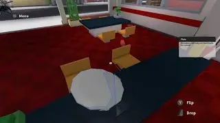 Trolling my friend on Roblox Cook Burger
