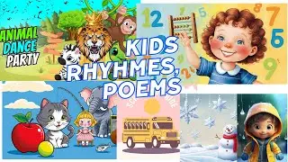 Kids Ryhmes|| Kids Poems|| Kids Songs|| 5 in 1