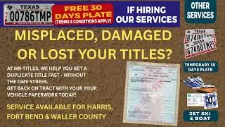 DUPLICATE TITLE I MR TITLES I