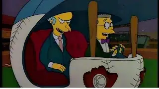 Simpson's Hawk Tuah! Smithers & Mr Burns