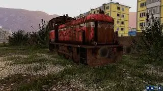 From Scrap to Museum 🚂😱| Rusted DM3 Shunter Found & Rerailed 🌊 ZigZag Curves | Derail Valley Part 1