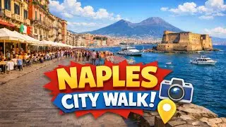Naples City Walk 🇮🇹 Passeggiando per Napoli | Authentic Streets & Local Life | 4K Walking Tour
