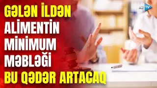 2026-cı ildə yaşayış minimumu və alimentin məbləği bu qədər artırılacaq: MÜHÜM DETALLAR