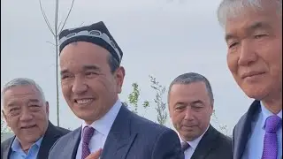 Madaniyat Vaziri Ozodbek Nazarbekov Axmadivich Andijonga Tashrifi va taniqli artistlar