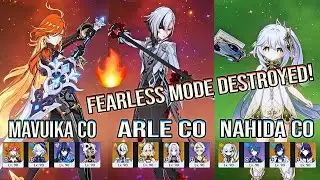 Mavuika + Arle + Nahida Shatter Stygian Onslaught 😱 | Genshin Impact