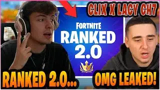 CLIX Excited To Hit UNREAL With LACY In FORTNITE CHAPTER 7 & REVEALS The TRUTH About RANKED 2.0!