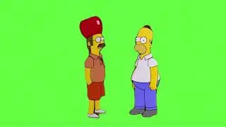 The Simpsons Homer's Brain Leaves Green Screen