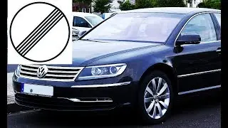 VW PHAETON Autobahn 3 x ca. 50 km Test @ 240-250, 195, 90 km/h ✔