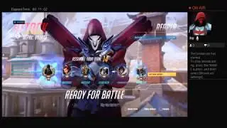 GodzillaX64's Live PS4 Broadcast: Overwatch Live Gameplay (Including Brigette)