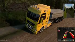 Euro Truck Simulator 2 Multiplayer Kirkenes- Steinbruch