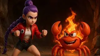 Crab Monster |  KPOP Demon Hunters Comedy Animation