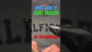 Must Have Buzzer - Natural Quill Buzzer #flytying #flyfishing #fishing #trout #buzzer