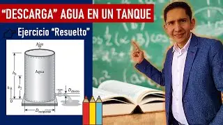 👉 TERMO | TIEMPO de DESCARGA de un tanque CILÍNDRICO