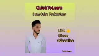 What is Data cube technology and it's classification,and it's operation ?