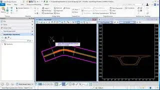 Apply Superelevation in OpenBridge Modeler
