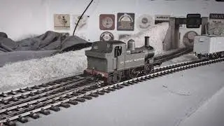First run of Little Burford,  Tunnel Lane Model Railways latest 0 gauge commission..