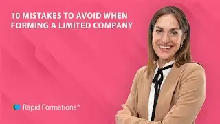 10 mistakes to avoid when forming a limited company