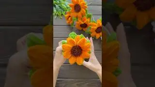 Easy DIY! How to Make SunFlower from Chenille Stems DIY Pipe Cleaner Flower