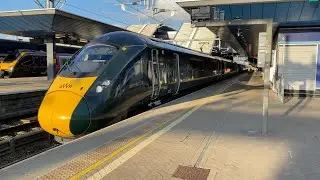 2 Class 802&rsquo;s - Departing Reading