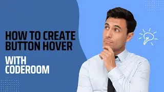 How to create a Button Hover animation use html and css with CodeRoom