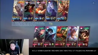 LING JUNGLER SANZ MODE ALBERTTT & KARLTZY 🔥 OBSIDIA SKYLAR, CHOU EXP LUTPII 🎮 PARTY AN PUSH RANK 