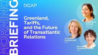 Greenland, Tariffs, and the Future of Transatlantic Relations