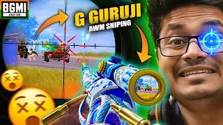 The OG Sniper is BACK 🔥 - G GURUJI AWM Headshots Chicken Dinner in BGMI | FarOFF