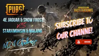 M24 No Scope Challenge Room 4E Jaguar & Snow Frost V/S STARxMohsin & Malang #youtube #pubg  #shorts