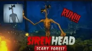 Run away from Siren head!!! (Siren head scary forest)