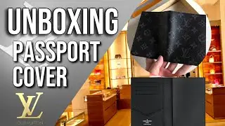 Unboxing Passport cover from Louis Vuitton | SLG Collection