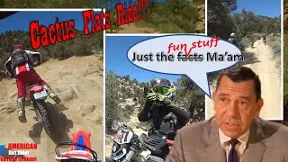 Riding through Cactus Flats, Big Bear