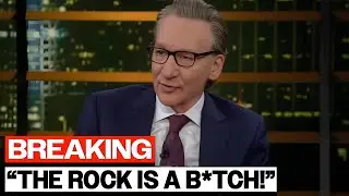 Bill Maher DESTROYS The Rock&rsquo;s Political Illusion LIVE on Air!