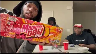 Mountain Dew Zero Sugar x Trolli Cherry Lemon Soda Taste Test Review