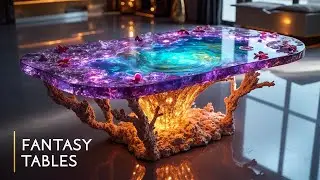 Futuristic Fantasy Tables &ndash; Living Art for the Homes of Tomorrow 🛸