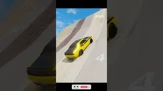 Cars Vs Sand Track😎😱#crash #subscribe #shortsfeed #shortvideo #shorts