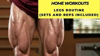 LEG routine | resistant band | wooden stick | HOME WORKOUT