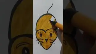 How to draw Rat easy #shorts #ytshorts #drawing #rat