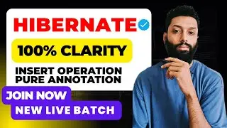 #4 Hibernate Tutorial in Hindi | CRUD Operations Using Pure Annotation & Java Configuration