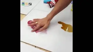 Pittura Smacchiabile IVC Play&Clean contro lo sporco sulle pareti. Idropittura facile da pulire